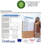Παρουσίαση αποτελεσμάτων του έργου iFUNFoods στο Διεθνές Συνέδριο FFC (Functional Food Center) 30th International Conference-2022